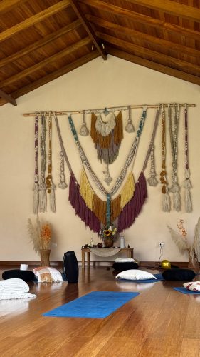 Retreat-Raum für Breathwork Sessions